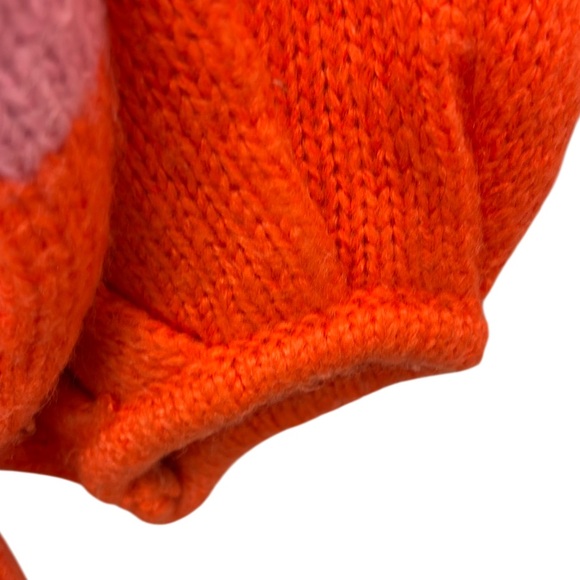 PrettyLittleThing Womens Color Block Open Cardigan Balloon Sleeves Mid Length M - Picture 4 of 10